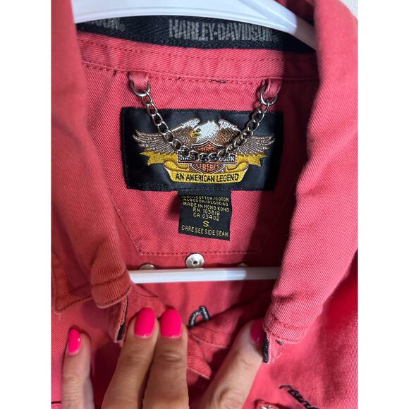 Harley Davidson Button Down shirt - Picture 4 of 4
